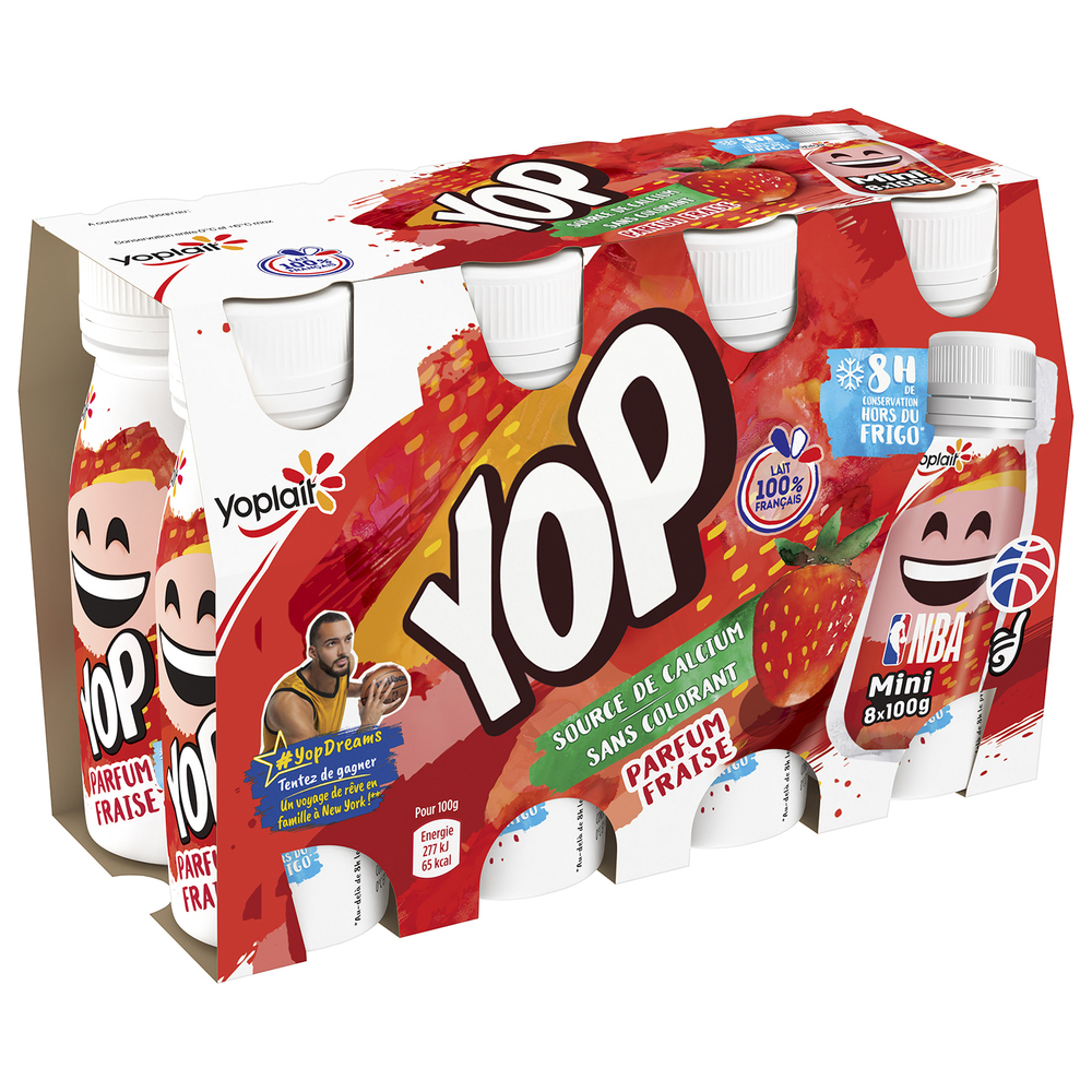 Yt boire aro fraise(100Gx8x3) Yoplait - 56258 -