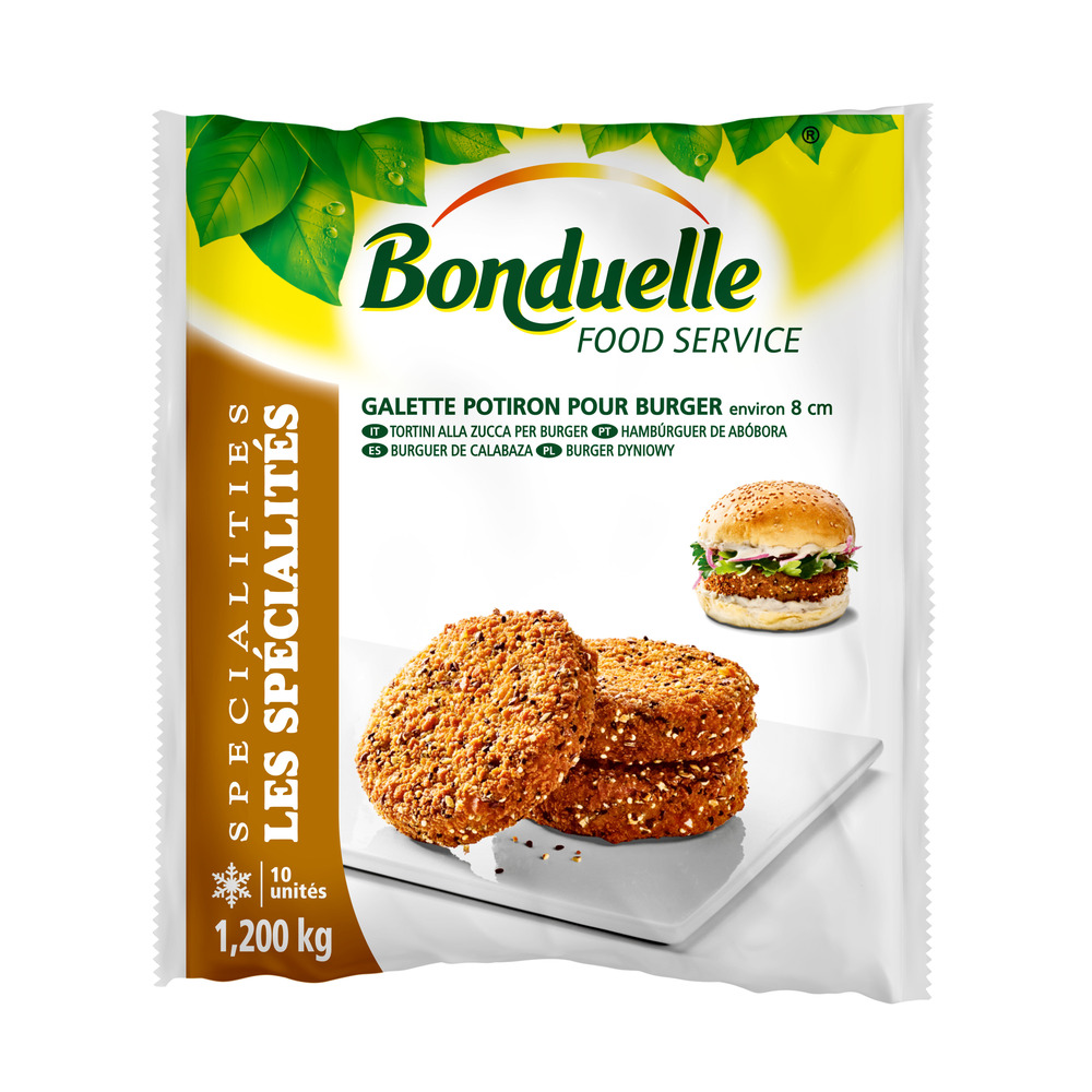 GALETTES POTIRON POUR BURGER - 297611 -