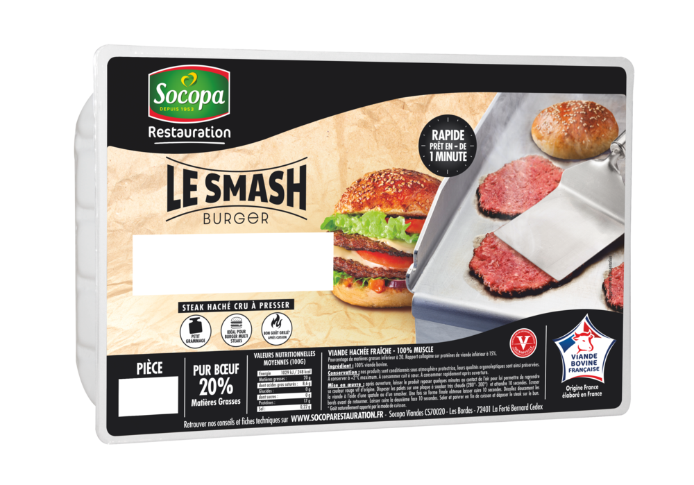 smash burger 80g - 301283 -