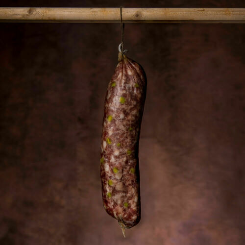 Saucisson à cuire pistache