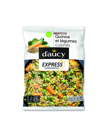 Poêlée de légumes et quinoa aux épices douces 2,5 kg d'aucy Veggie |197494