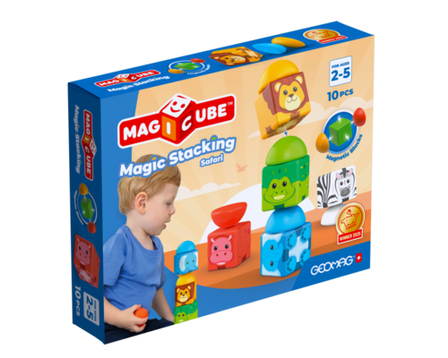 305 Geomag Magicube Blocks Stacking Safari 10