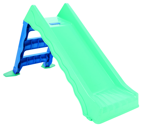 Foldable Wavy Slide with Water Diverter