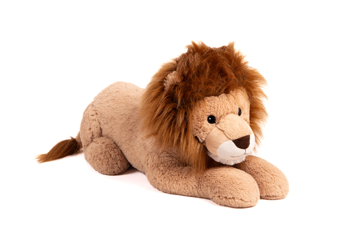 Peluche géante - Léon le lion couché