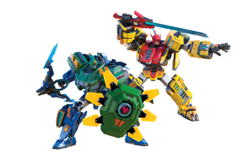 DINOSTER Méga Robot - Transformable et combinable 28cm