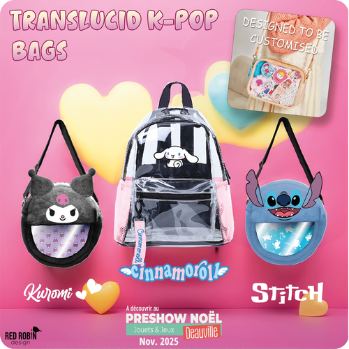 K-POP BAG STITCH - KUROMI - CINNAMONROLL