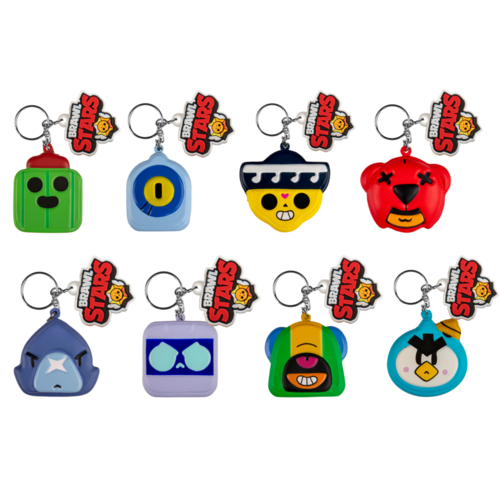 Porte-clés Squishy Brawl Stars