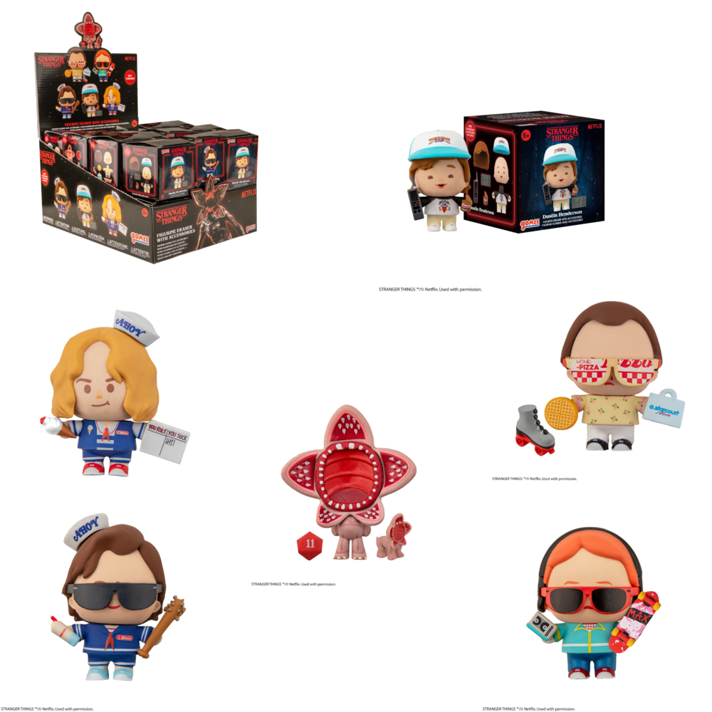 Gomee Stranger Things (figurines en gomme à collectionner)