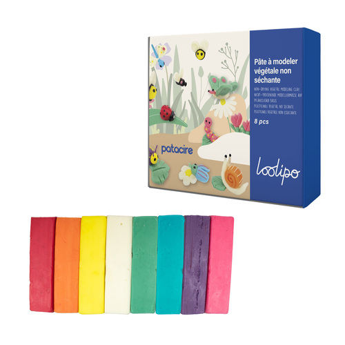 PATACIRE - Pâte à modeler non séchante Made In France