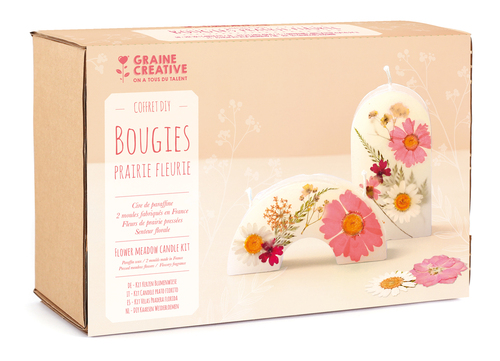 Coffret DIY Bougies prairie