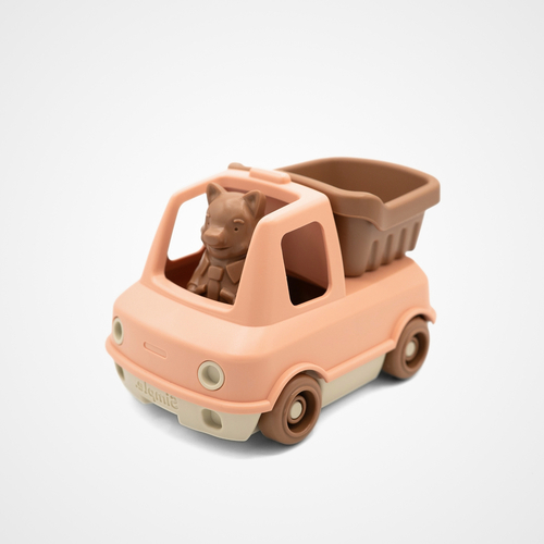 Le camion benne de Mr Renard - Made in France en matière recyclée