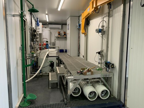 Unité de production d'eau de process