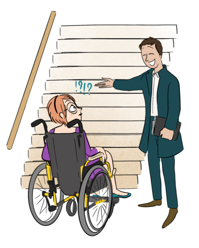 Recherche d'une maison ou d'un appartement adapté PMR