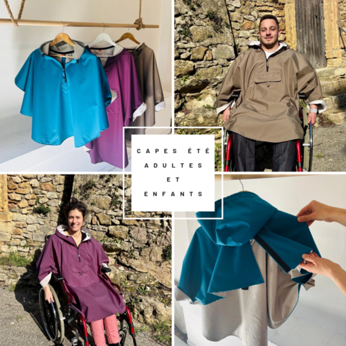 CAPE IMPERMEABLE HIVER OU ÉTÉ