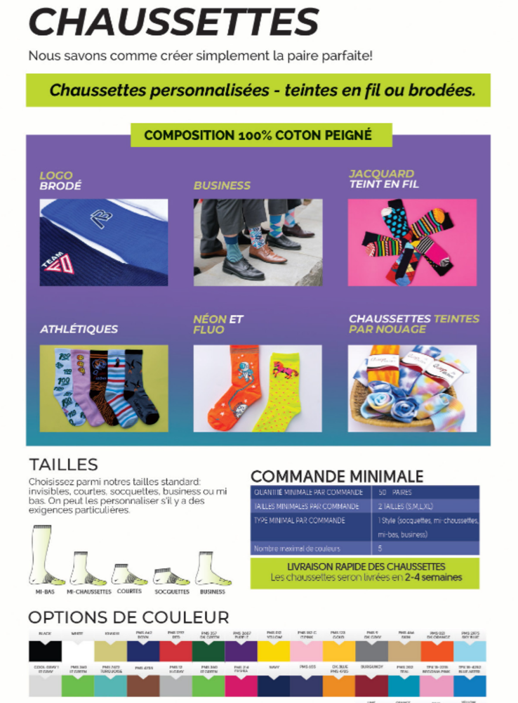 Quality Punch- Personalised Socks