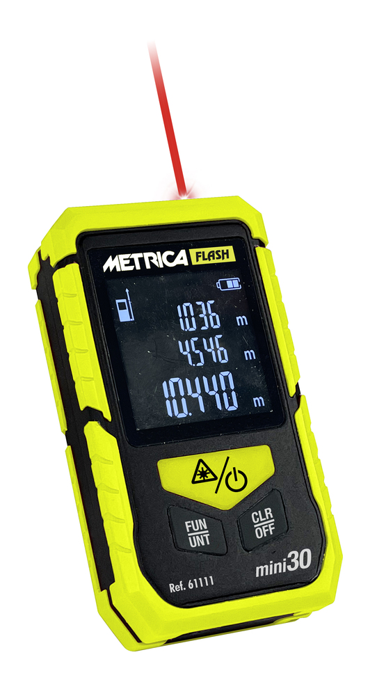 Télémètre laser Metrica Flash mini 30 mètres
