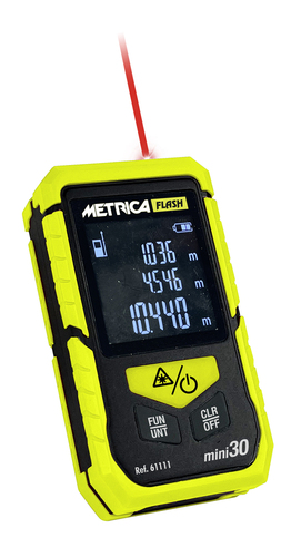 Télémètre laser Metrica Flash mini 30 mètres