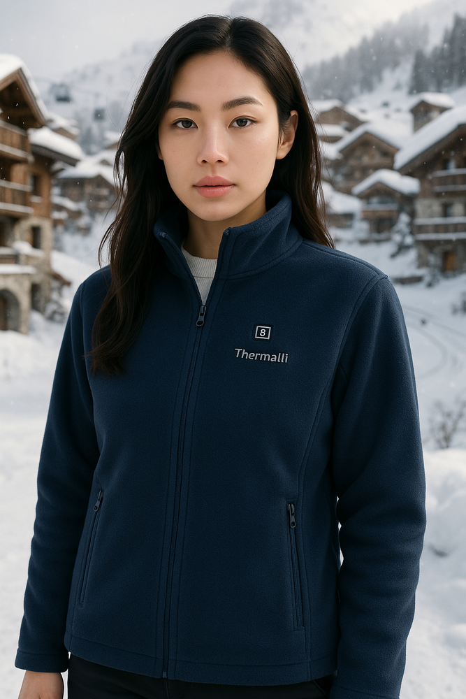 Veste (modèle femmes) chauffante en polaire Thermalli (réf. TL-025)