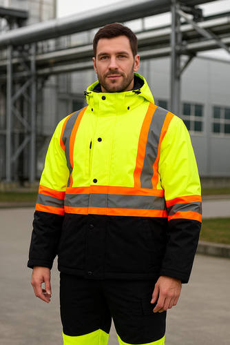 Parka workwear chauffante & Salopette (réf. TL-014)