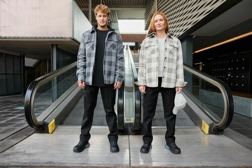 Workwear Check Shirt Jacket