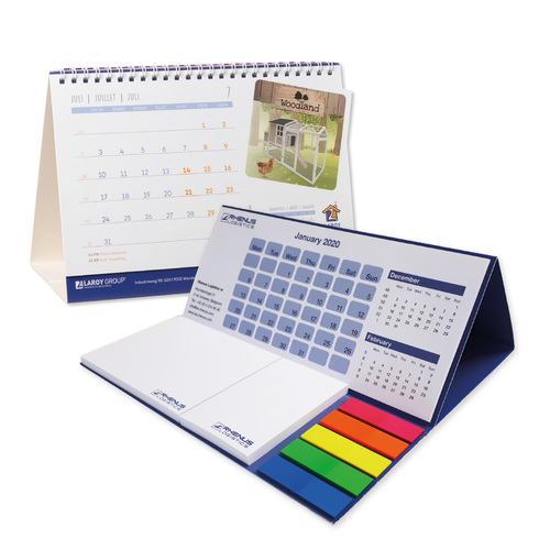 calendriers de bureau et mur 