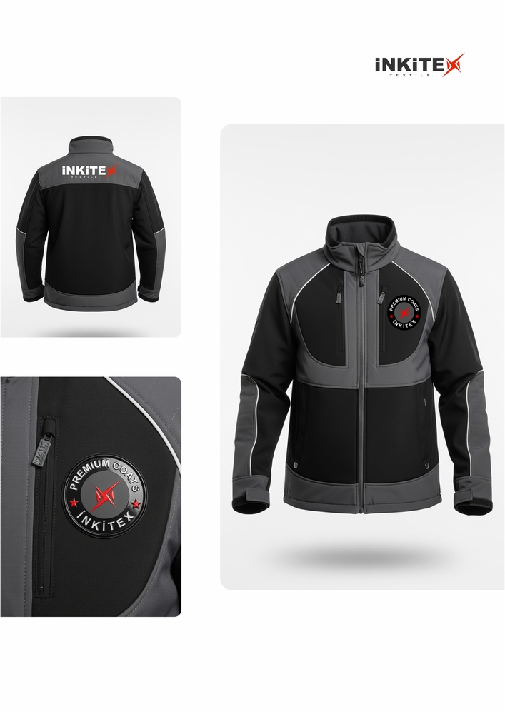 Long-Sleeved Softshell Jacket