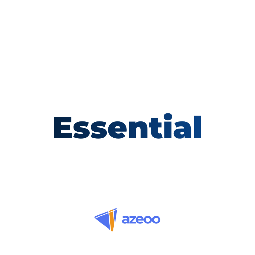 Essential – L’offre pour bien démarrer