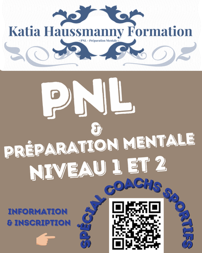 Formation PNL & Préparation Mentale pour Coachs Sportifs – Niveau 1 & 2