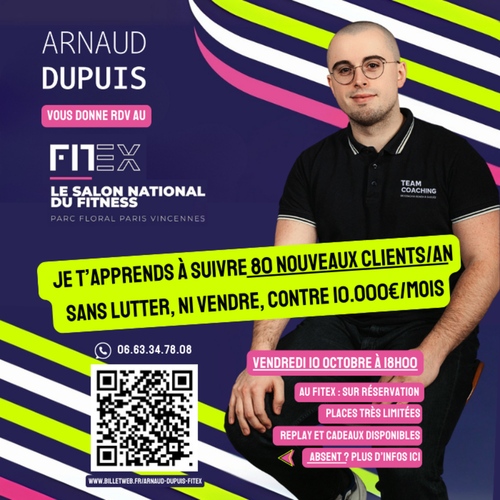 Formation : Je t’apprends à suivre 80 nouveaux clients/an sans lutter ni vendre, contre 10.000€/mois