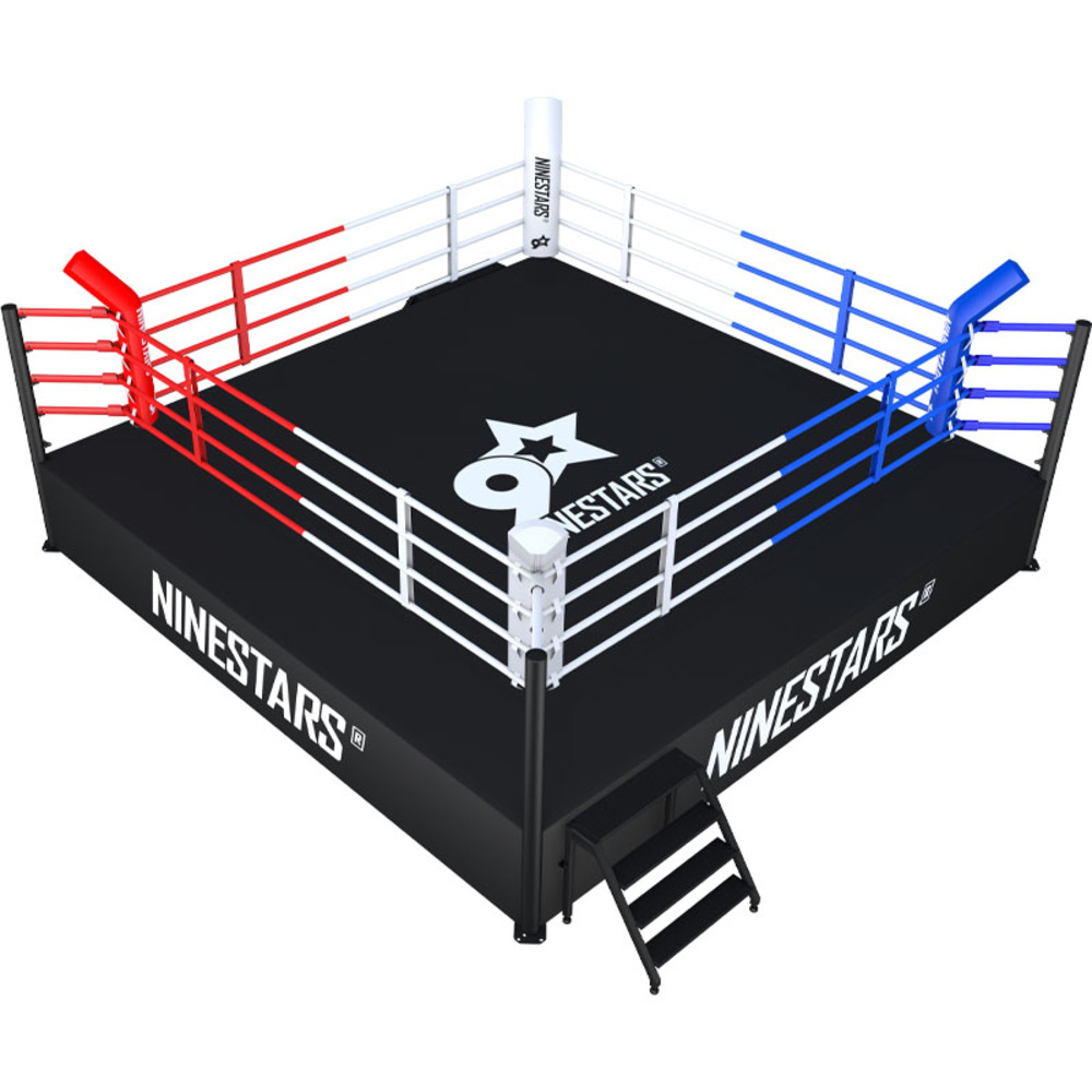 Ring de Boxe Renforcé sur Plateforme, 100% Personnalisable | NineStars®