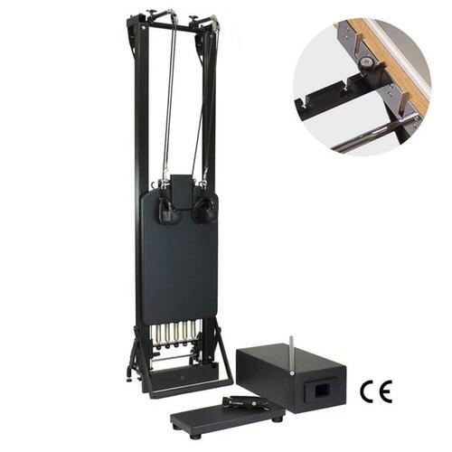 The SPX® Max Reformer Bundle with Vertical Stand (Jet Black)