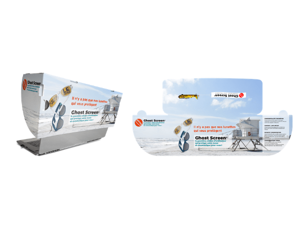 GHOST SCREEN®, LA VISIÈRE D'ORDINATEUR PAR BORACAY