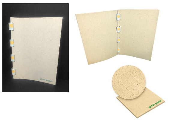 SI-RI PRÉSENTE SA DERNIÈRE NOUVEAUTÉ EN MATIÈRE ÉCOLOGIQUE : LE PAPIER HERBE !