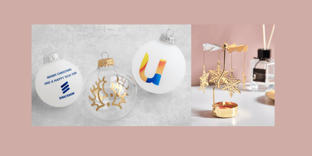 LES DÉCORATIONS DE NOËL PUBLICITAIRES