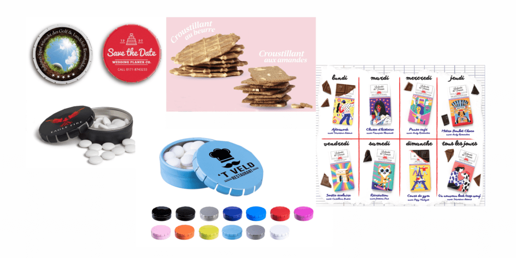 LES GOURMANDISES PROMOTIONNELLES