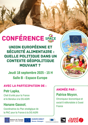 Union européenne et sécurité alimentaire : quelle politique dans un contexte géopolitique ?