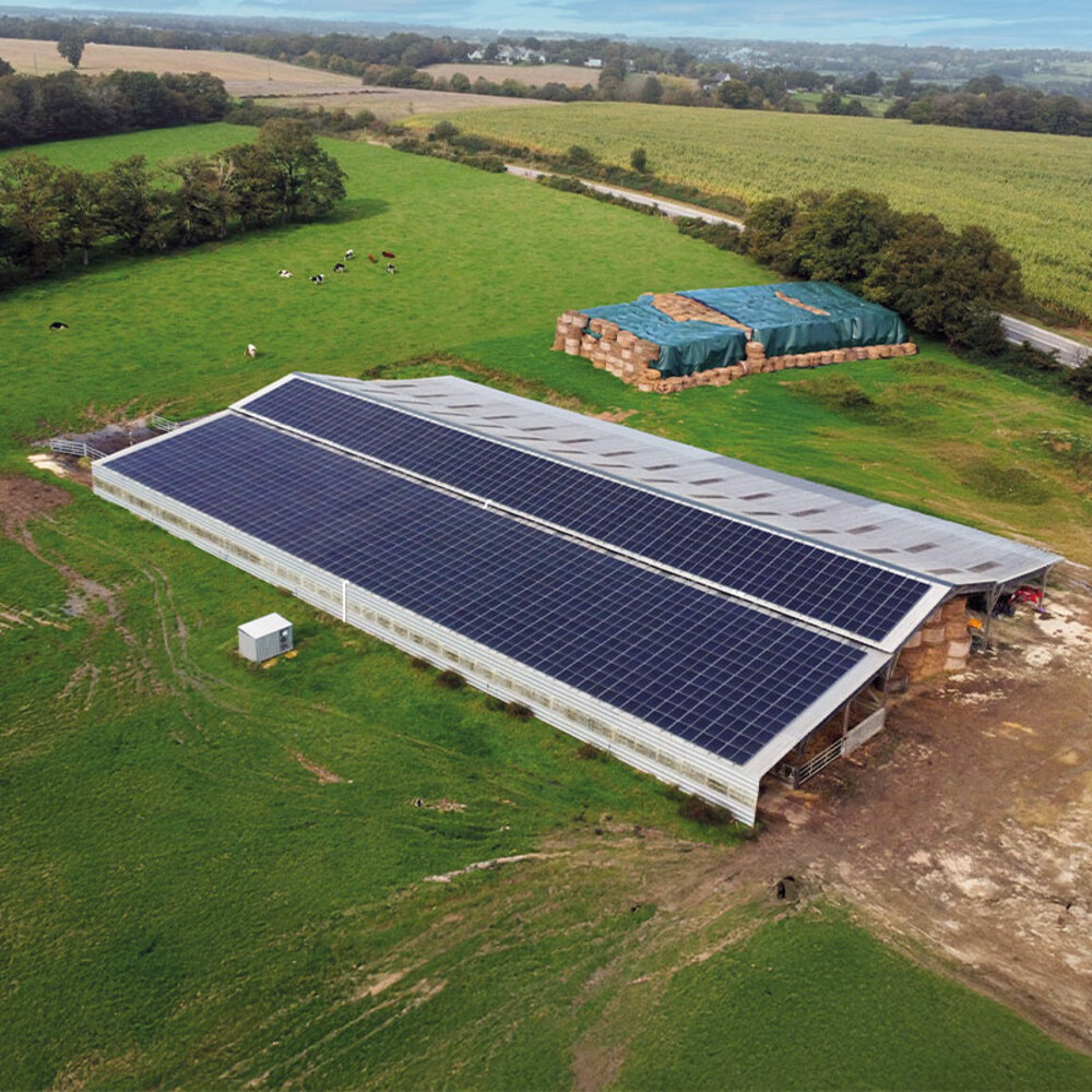 Installation photovoltaïque en toiture