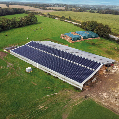 Installation photovoltaïque en toiture