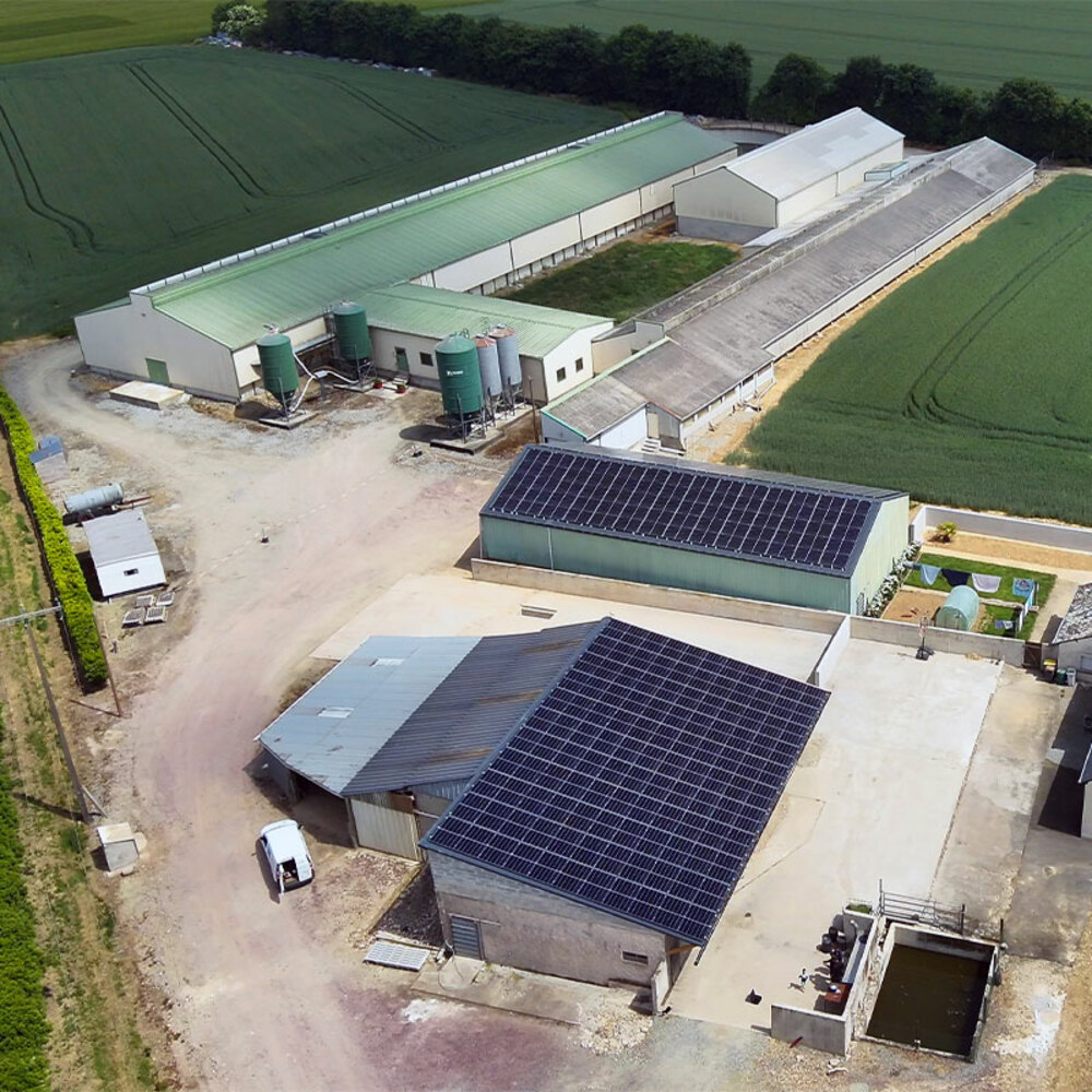 Installation solaire en vente de surplus