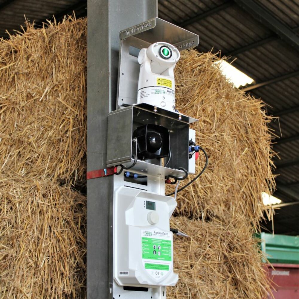 LazerTrac® LZT40 - Laser effaroucheur autonome pour éloigner les oiseaux de l'intérieur des bâtiments