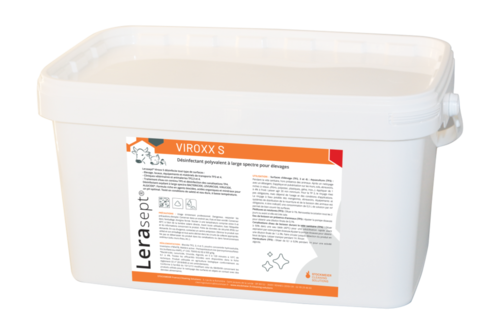 LERASEPT VIROXX S - Désinfectant poudre  à large spectre d’utilisation