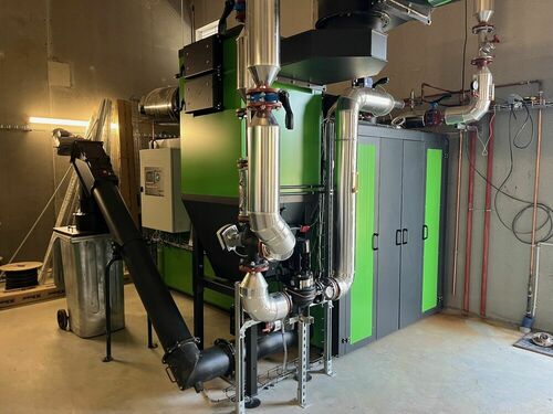 Chaudière industrielle bois déchiqueté