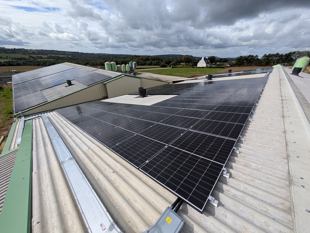 Installation solaire photovoltaïque  sur bâtiments 