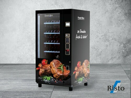  DISTRIBUTEUR AUTOMATIQUE DE VIANDE À GRILLER / distributeur de viande à griller  / distributeur automatique