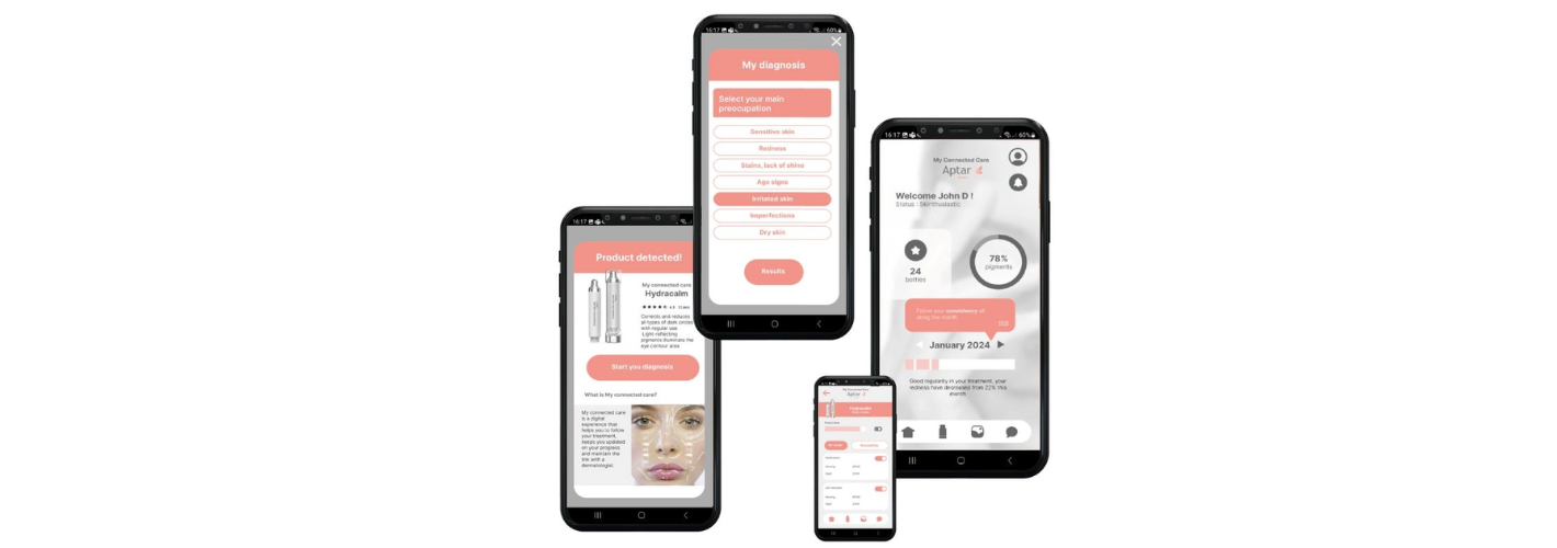 Aptar Beauty dévoile un flacon sans air connecté