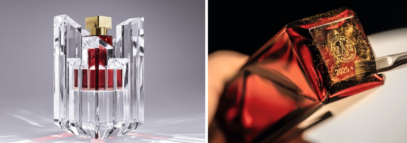 Aptar Beauty, Segede : le flacon Baccarat Rouge 540