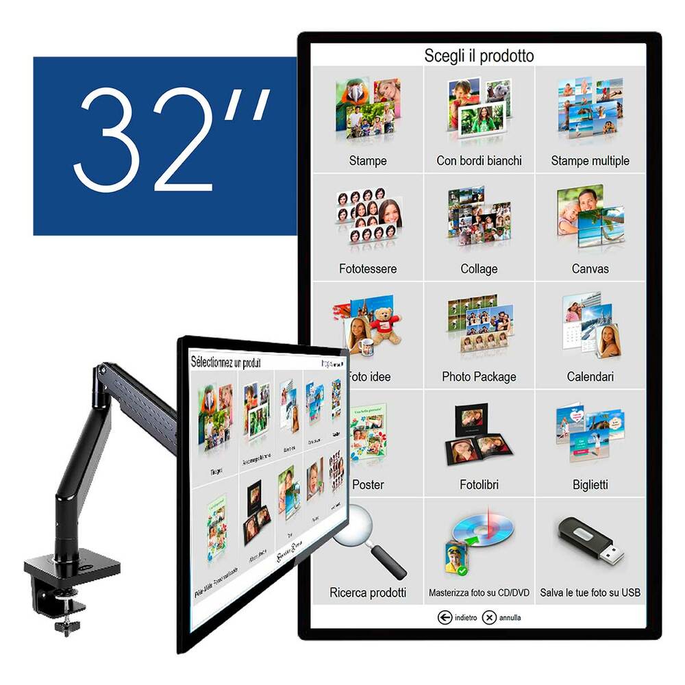 TETENAL Station Imagine - Ecran + Logiciel 32"
