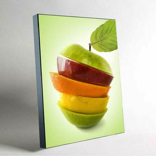 CHROMALUXE Plaques Aluminium - Blanc Mat - 20x30cm - X 10