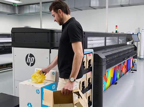 Imprimantes HP Latex à retrouver sur le stand 2K26