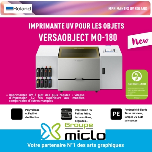 VersaOBJECT MO-180 – Imprimante UV à plat A3